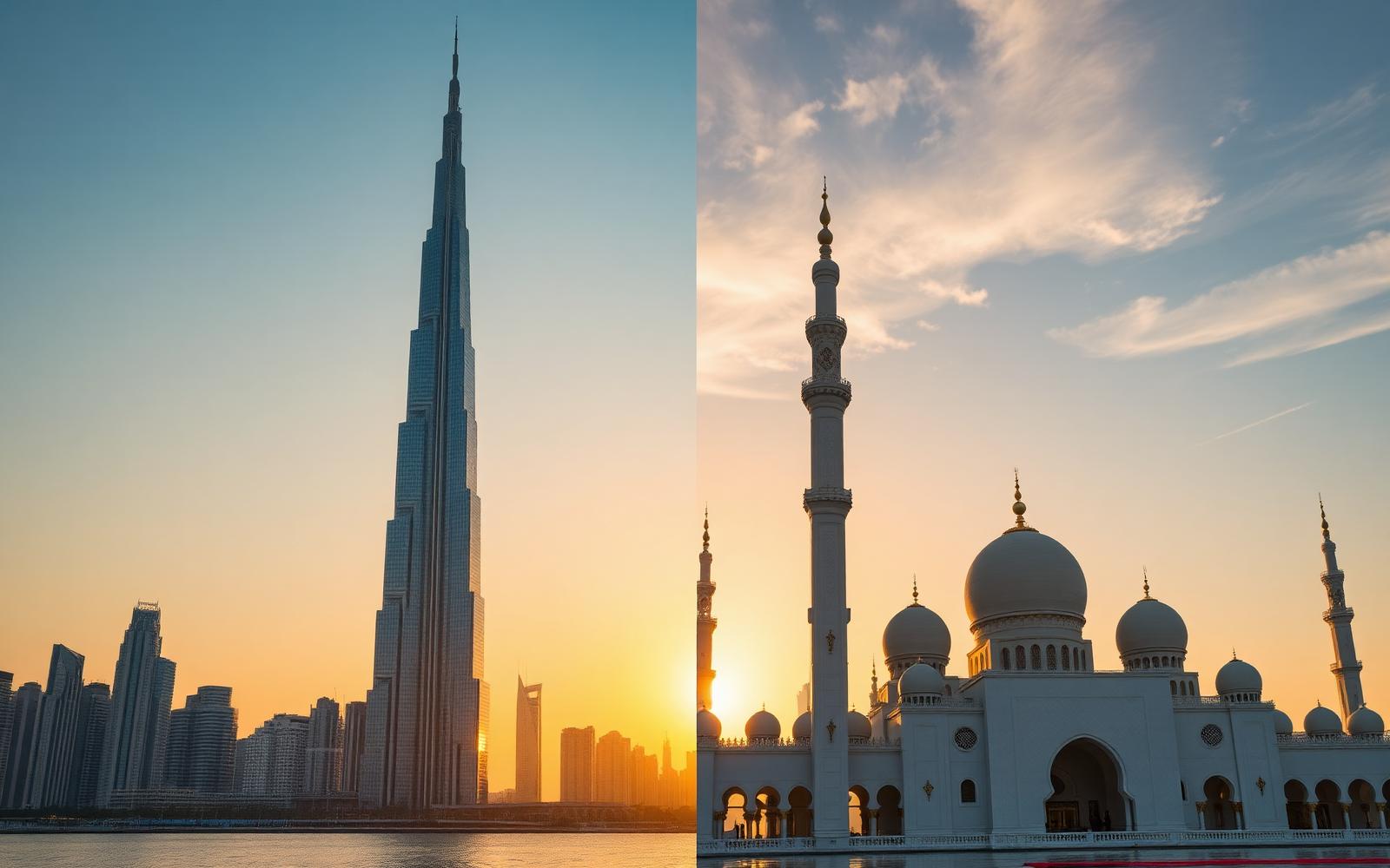 Abu Dhabi & Dubai Combo
