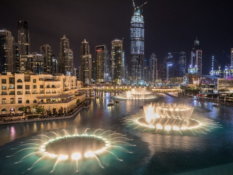 Dubai Fountain Show and Lake Ride Mixed